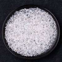 Natural Clear White Crystal Crushed Stones for Purification and Decoration