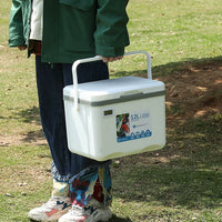 Portable Insulated Cooler Box for Outdoor Camping Picnics and Car Travel, 12L