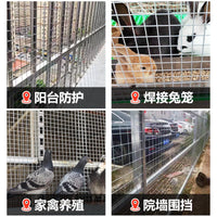 304 Stainless Steel Welded Wire Mesh Fence for Garden, Farm, Balcony, and Pest Control