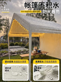 Outdoor Pop-Up Canopy Tent with Sidewalls for Market Stalls and Camping