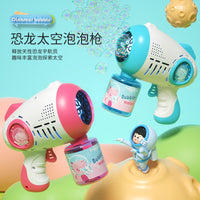 Automatic Bubble Gun for Kids with Multiple Bubble Holes, Handheld Electric Bubble Blower Toy