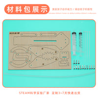 Hydraulic Robotic Arm STEM Kit for Kids - Educational DIY Physics Assembly Toy