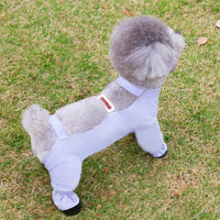 Pet Dog Lightweight Waterproof Full-Coverage Anti-Dirty Jumpsuit with Leg Sleeves