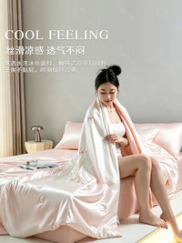 Ice Silk Summer Cooling Bedding Set