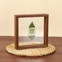 Leaf Carving Photo Frame - Unique Gift for Girlfriend, Festivals, and Birthdays