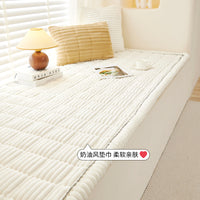 Corduroy Bay Window Cushion Thickened Tatami Mat for Balcony Bedroom