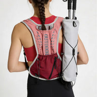 Lightweight Breathable Trail Running Backpack with Trekking Pole Storage Bag