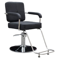Vintage Adjustable Barber Chair for Salon, Hairdressing, and Beauty Parlor