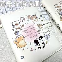 Korean Style Cartoon Fish A5 PU Leather Photocard Holder Album for K-Pop Photocards