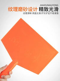 Tempered Hardened Plastering Trowel Board for Masonry Work, Diatomaceous Earth Putty Construction Tool, Sand Ash Board Mud Trowel