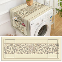 Nordic Style Waterproof Dust Cover for Washing Machine Refrigerator Microwave Oven