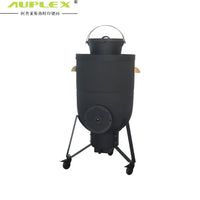Outdoor 5-in-1 Kamado BBQ Grill with Pizza Oven and Tea Kettle Function