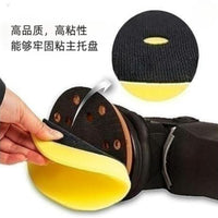 Car Detailing Sponge Polishing Pad Kit with Hard Backing Plate and Beveled Edge