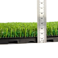 Interlocking Artificial Grass Tiles for Indoor/Outdoor Use, Permeable Synthetic Turf Mat