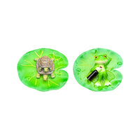 Floating Lotus Leaf Pond Ornament for Garden and Fish Tank Decoration, Durable Resin Craft