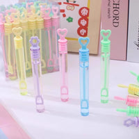 Mini Bubble Wands for Kids, Unbreakable Bubble Solution, Handheld Bubble Maker Toy for Boys and Girls