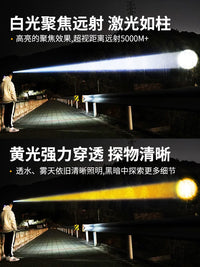 Shuosen Rechargeable Headlamp with Super Bright Light for Night Fishing and Long Endurance