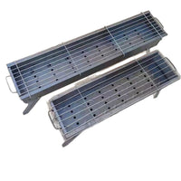 Portable Charcoal BBQ Grill for Outdoor Camping and Home Use, Foldable Stainless Steel Barbecue Rack
