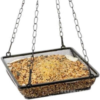 Metal Mesh Bird Feeder Hanging Hook for Outdoor Garden and Yard