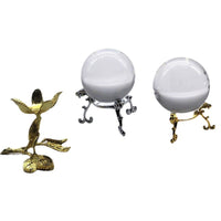 Crystal Ball Display Stand Metal Tripod Holder for Spheres and Ornaments