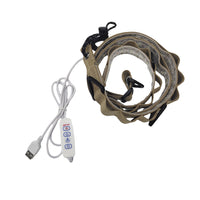 Multi-functional Tactical Camping Lanyard with Light for Backpacks & Tarps