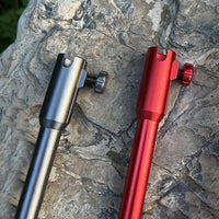 Aluminum Alloy Fishing Bait Plate Holder Rod for Tackle Box and Chair