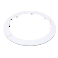 Snap-On Pipe Escutcheon Plate for Angle Valves and Radiator Pipes, Decorative Cover for Concealing Unsightly Gaps