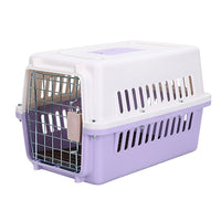 Pet Carrier for Cats and Dogs, Airline Approved Travel Crate with Wheels and Handle