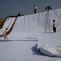 White Polyester Non-Woven Geotextile Fabric for Filtration, Isolation, Drainage, and Road Maintenance