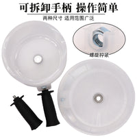 Hole Saw Dust Shroud with Handle for Ceiling Woodworking Metal Plasterboard Downlight Speaker Spotlight Multi-functional Dust Collector Bowl