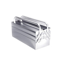 Dicheng Stainless Steel 3-Layer Portable Tool Box for Home, Car, and Industrial Use