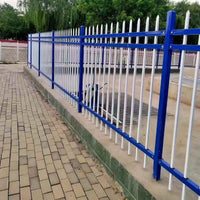 Zinc Steel Fence Panel for Residential, Industrial, and Garden Security