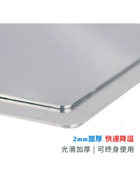 Pet Cooling Aluminum Plate for Small Animals - Hamster, Rabbit, Chinchilla Summer Heat Relief Pad
