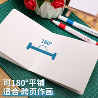 DIY Blank Hardcover Picture Book for Kids, Square Drawing and Craft Book