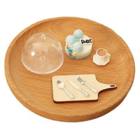 Dollhouse Miniature Cake Coffee Cup Food Cover Set for Scene Photography Props
