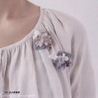DIY Fabric Flower Bouquet & Brooch Making Tutorial