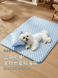 Pet Cooling Mat for Dogs and Cats, Summer Ice Silk Sleeping Pad