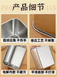 Food Grade Stainless Steel Ice Cream Mold Set with Holder for Homemade Popsicles and Ice Lollies