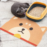 PVC Cat Litter Mat, All-Season Breathable Pet Mat for Litter Box