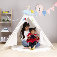 Kids' DIY Painting Teepee Tent Indoor Outdoor Play House