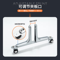 Aluminum Alloy Movable Screen Partition Feet with Wheels or Fixed Pads