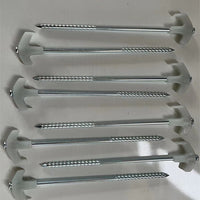 Reflective Guy Ropes and Luminous Tent Pegs Set for Camping
