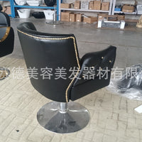 European Luxury Salon Styling Chair with Customizable Upholstery