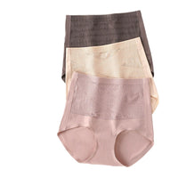 High-Waist Tummy Control Silk Underwear for Women Postpartum Body Shaping & Hip Lift