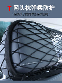 Car Seat Organizer Mesh Barrier for Kids & Pets, Universal Backseat Storage Net