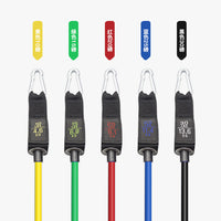 11-Piece Resistance Band Set with Handles, Ankle Straps, and Door Anchor for Full Body Workout