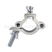 Heavy-Duty Aluminum Alloy Scaffolding Clamp for 48mm Steel Pipes, Single Coupler