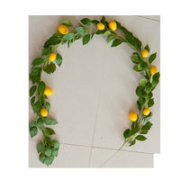 Artificial Lemon Garland with Fruit for Home Decor