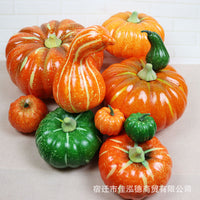 Artificial Foam Pumpkins for Halloween Decoration and Props, Various Sizes