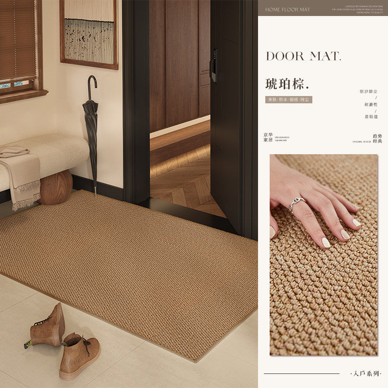 Sisal-like Entrance Doormat Anti-Scratch Cat Mat for Home Entryway